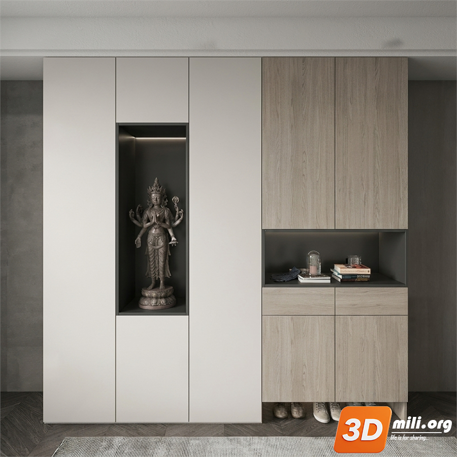 Shoe cabinet Skp Files